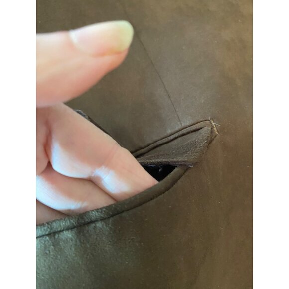 Chaps Mens Brown Blazer Size 44R - Picture 6 of 12